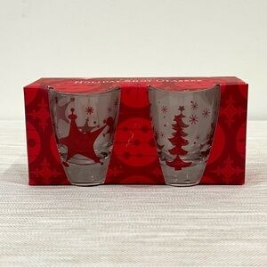 2006 Starbucks Holiday Shot Glasses